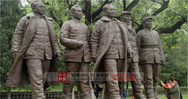 十大元帥銅雕塑.jpg 十大元帥銅雕塑.jpg