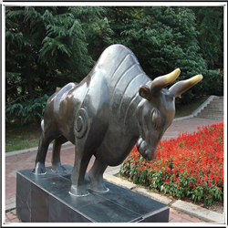 公園銅牛雕塑 公園銅牛雕塑