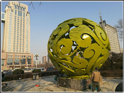 不銹鋼城市廣場雕塑 不銹鋼城市廣場雕塑