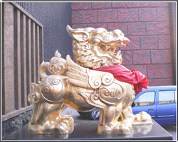 大型銅貔貅 大型銅貔貅