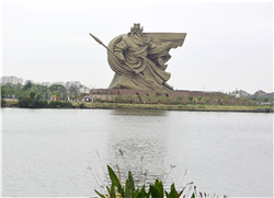 景觀銅關公雕塑 景觀銅關公雕塑