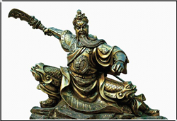 關公耍刀雕塑 關公耍刀雕塑