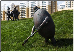 小區(qū)銅雕塑作品 小區(qū)銅雕塑作品