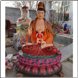 送子觀音銅像 送子觀音銅像