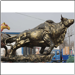 開(kāi)荒牛銅雕塑 開(kāi)荒牛銅雕塑