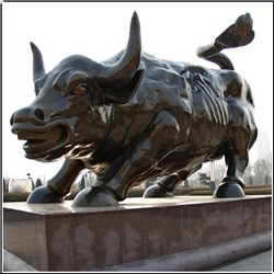 青銅牛雕塑 青銅牛雕塑