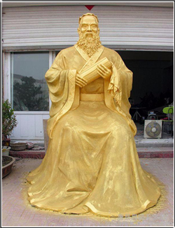 鑄銅關公 鑄銅拿書坐像關公雕塑