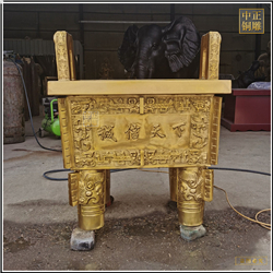 黃銅鼎大號(hào)鑄造 黃銅鼎大號(hào)鑄造