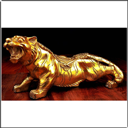 純銅動物老虎 純銅動物老虎