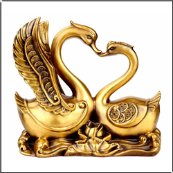 銅天鵝客廳擺件 銅天鵝客廳擺件