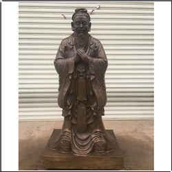 鑄銅關公 曲阜尼山孔子雕像