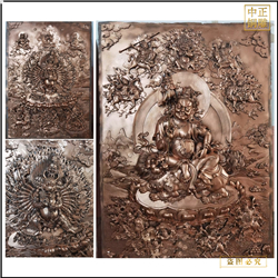 鑄銅關(guān)公 制作大型浮雕