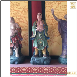 鑄銅關(guān)公 1.5米銅雕十八羅漢塑像