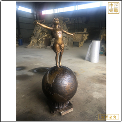 鑄銅關(guān)公 廠家供應(yīng)西方人物雕塑