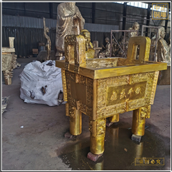 鑄銅關公 加工鑄造圓形銅鼎價格