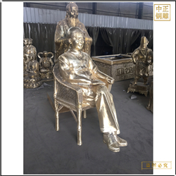 貼金人物銅雕塑廠 貼金人物銅雕塑廠