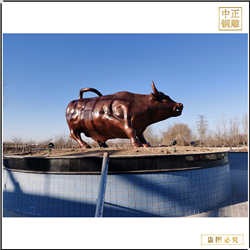 鑄銅關公 定做大型華爾街銅牛圖片