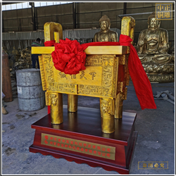 鑄銅關公 送禮銅鼎鑄造