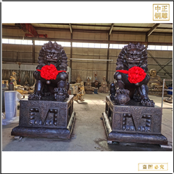 傳統故宮天安門獅子擺件 傳統故宮天安門獅子擺件