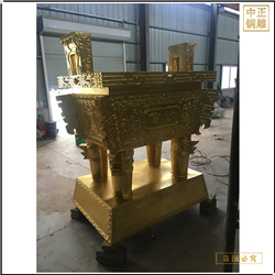 鑄銅關公 純黃銅鼎鑄造