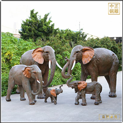 鑄銅關(guān)公 廣場動(dòng)物雕塑銅大象