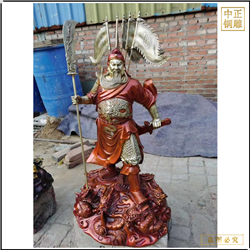 鑄銅關(guān)公 純銅銅關(guān)公廠家