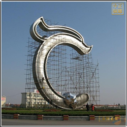 鑄銅關公 不銹鋼城市雕塑安裝