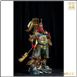 鑄銅關公 大型武財神關二爺鑄造