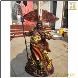 鑄銅關公 供應騎馬銅關公報價