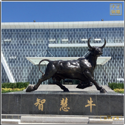 定制銅牛雕塑生產廠 定制銅牛雕塑生產廠