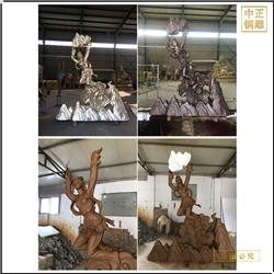 純銅城市雕塑制作 純銅城市雕塑制作