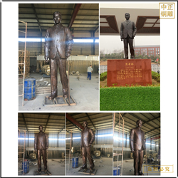 鑄銅關公 純銅名人銅雕塑