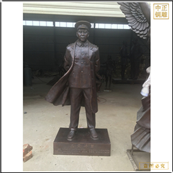 鑄銅關公 大型室外人物銅雕塑