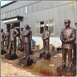 鑄銅關公 室外大型名人雕塑鑄造