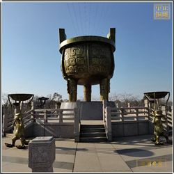 室外大型圓鼎價格 室外大型圓鼎價格