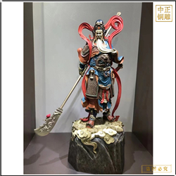 純銅關(guān)公擺件家居客廳擺件 純銅關(guān)公擺件家居客廳擺件