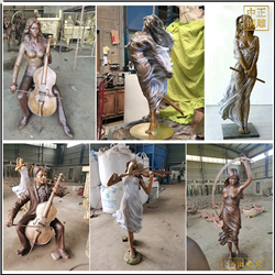 現貨西方人物雕塑 