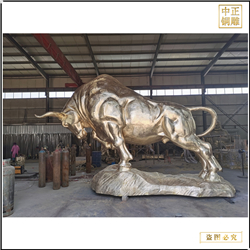 開荒銅牛工藝品鑄造 開荒銅牛工藝品鑄造