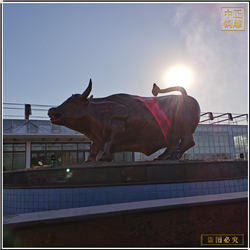 大型華爾街銅牛鑄造廠 大型華爾街銅牛鑄造廠