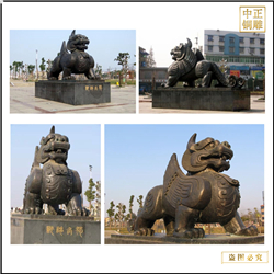 廣場大型銅貔貅廠家 廣場大型銅貔貅廠家