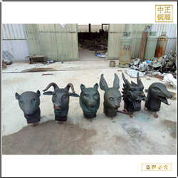 純銅十二生肖雕塑價格 純銅十二生肖雕塑價格