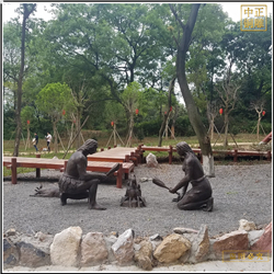 園林景觀馬壩人生火雕塑 園林景觀馬壩人生火雕塑