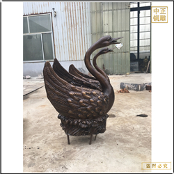 廣場擺放銅天鵝鑄造價格 廣場擺放銅天鵝鑄造價格