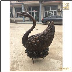 廣場銅天鵝雕塑 廣場銅天鵝雕塑