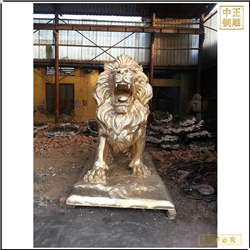 銀行門口銅獅子加工廠 銀行門口銅獅子加工廠