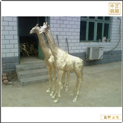 貼金室外銅鹿價格 貼金室外銅鹿價格