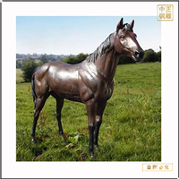 仿真銅馬雕塑 仿真銅馬雕塑