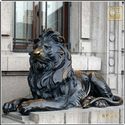黃銅獅子雕塑 黃銅獅子雕塑