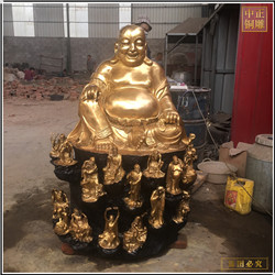 寺廟彌勒佛銅像定做 寺廟彌勒佛銅像定做