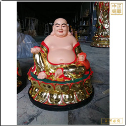 大肚彌勒佛銅像 大肚彌勒佛銅像